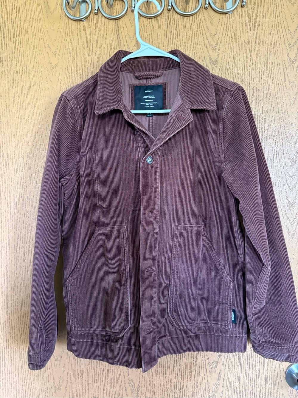 Finisterre Corduroy Yarrel Jacket - Brown